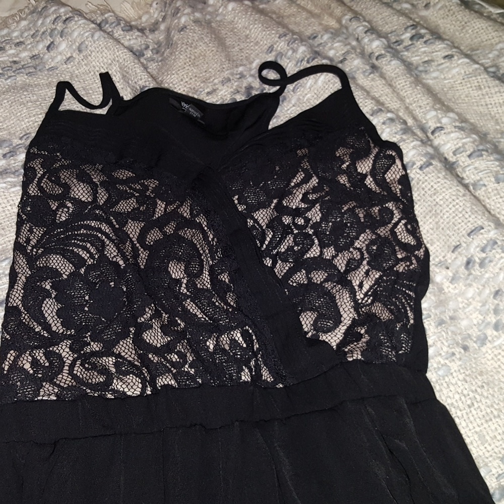 Target black lace jumpsuit
